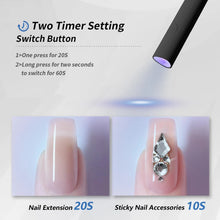 Portable Mini LED UV Nail Lamp with Fast 20s/60s Timer
