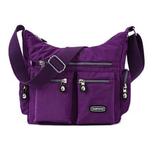 Waterproof Women’s Crossbody Shoulder Bag with Multiple Pockets