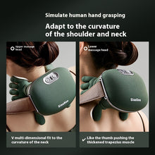 4D Bionic Neck & Shoulder Massager with Heat and Simulated Hand Therapy
