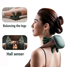 4D Bionic Neck & Shoulder Massager with Heat and Simulated Hand Therapy