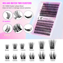 Ultimate DIY Lash Clusters – 150 Premium Pre-Fanned Lashes for Effortless Volume