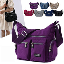 Waterproof Women’s Crossbody Shoulder Bag with Multiple Pockets