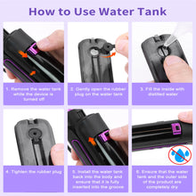 Professional Titanium Steam Hair Straightener – Smooth, Shine & Protect