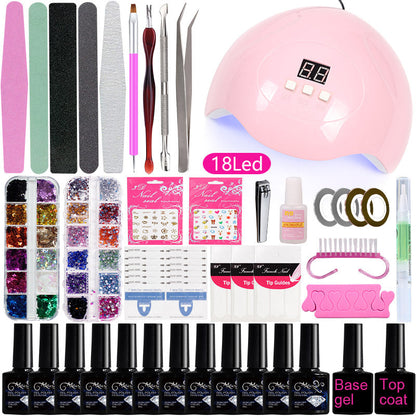 Beginner's Complete Nail Art Tool Kit-0