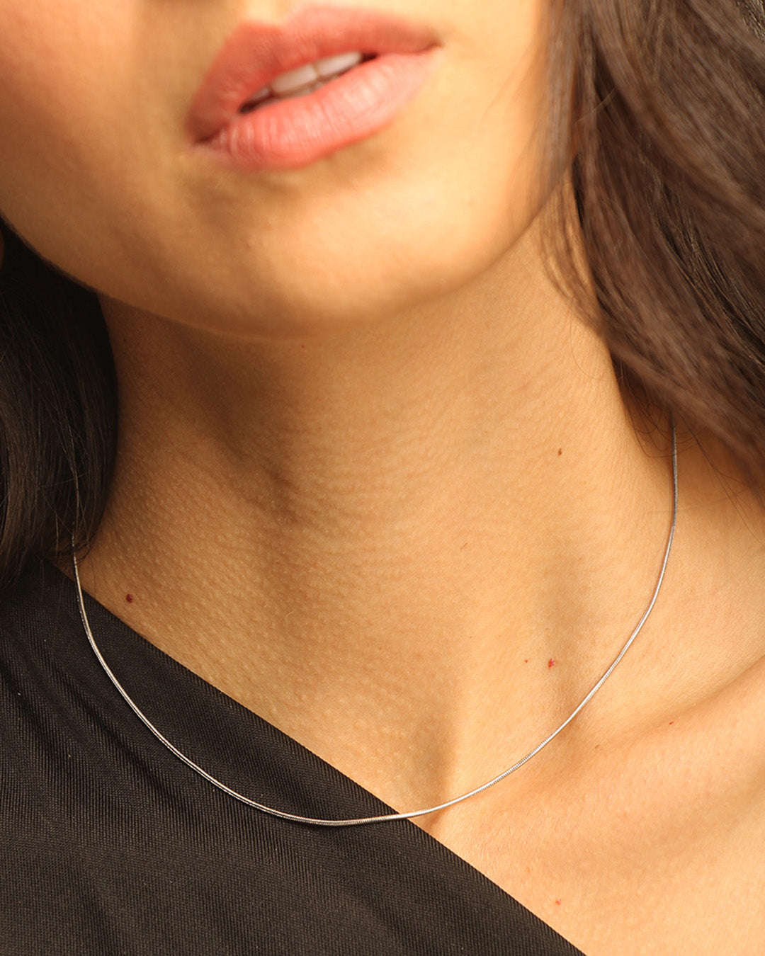 Collar Anna Plateado