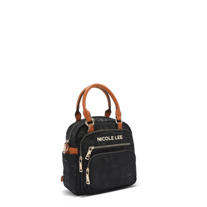 BOLSO TIPO SATCHEL MULTIUSOS MARGOT (NEGRO)
