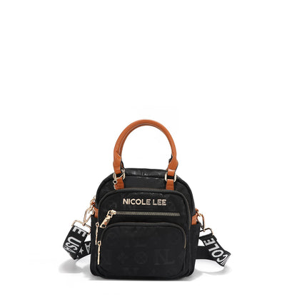 BOLSO TIPO SATCHEL MULTIUSOS MARGOT (NEGRO)