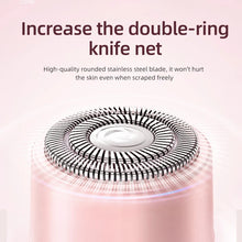 2-in-1 wireless rechargeable electric shaver, suitable for women - dual head bikini trimmer, suitable for both dry and wet use