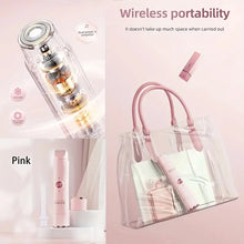 2-in-1 wireless rechargeable electric shaver, suitable for women - dual head bikini trimmer, suitable for both dry and wet use