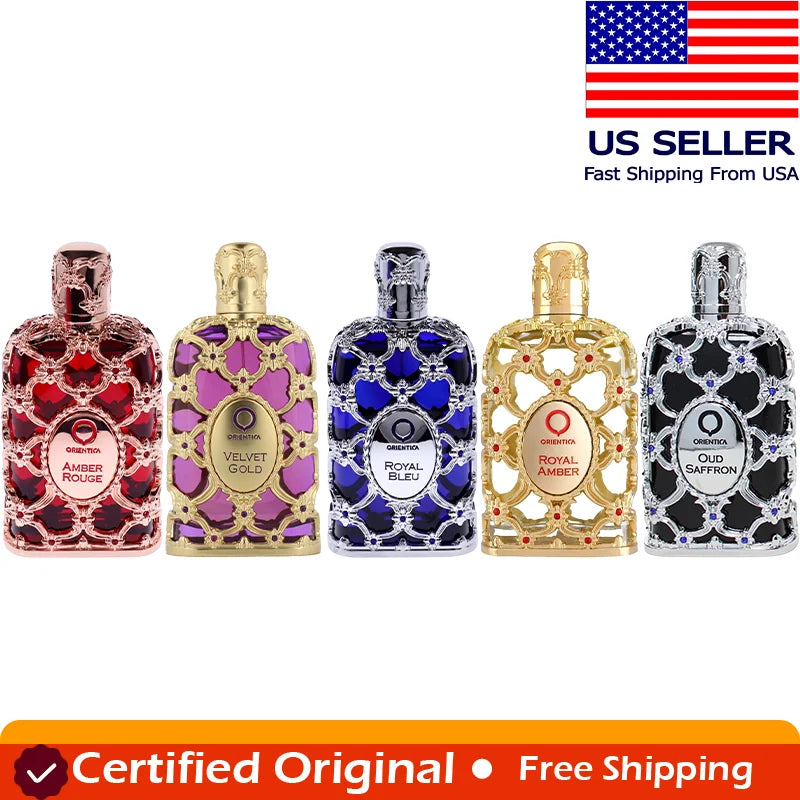 Orientica Luxury Collection Royal Amber Eau De Parfum Arabic Vanilla Musk Perfume for Woman & Man