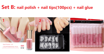 Sheer Jelly Nail Polish-9
