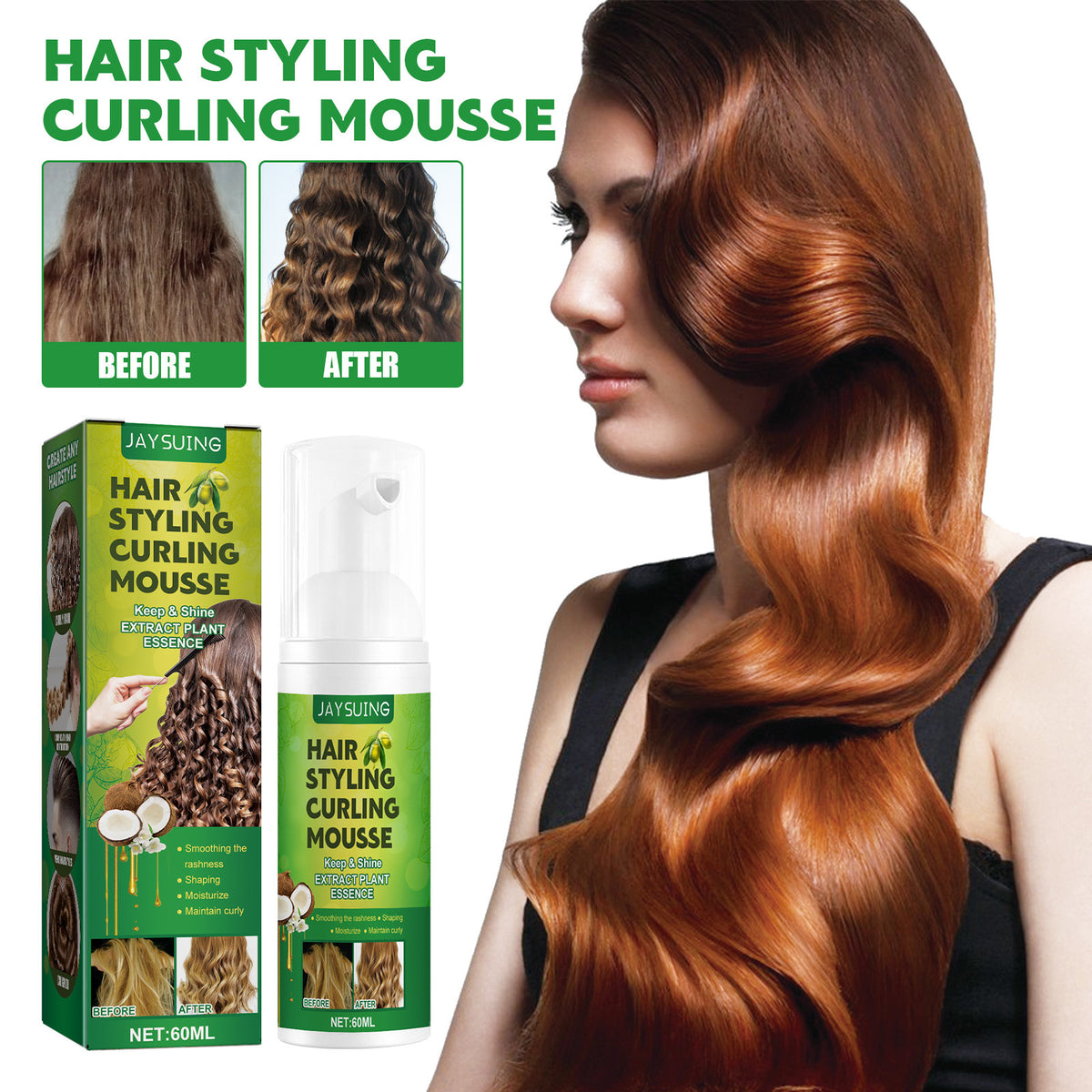 EELHOE Rosemary Hair Growth & Repair Oil with Argan & Castor