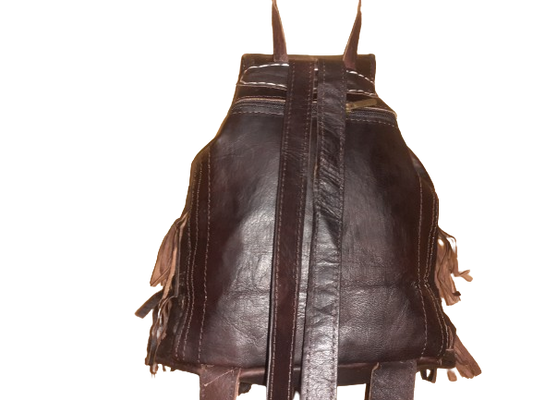 Mochila Pequeñla Marrakech flecos