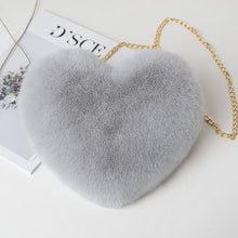 Love Plush Chain Shoulder Bag – Chic Valentine’s Day Accessory for Women