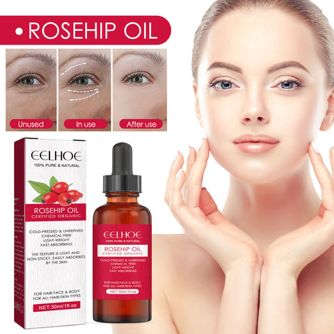 EELHOE Rosehip Facial Oil for Hydrated, Radiant Skin