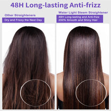 Professional Titanium Steam Hair Straightener – Smooth, Shine & Protect