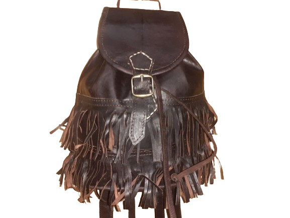 Mochila Pequeñla Marrakech flecos